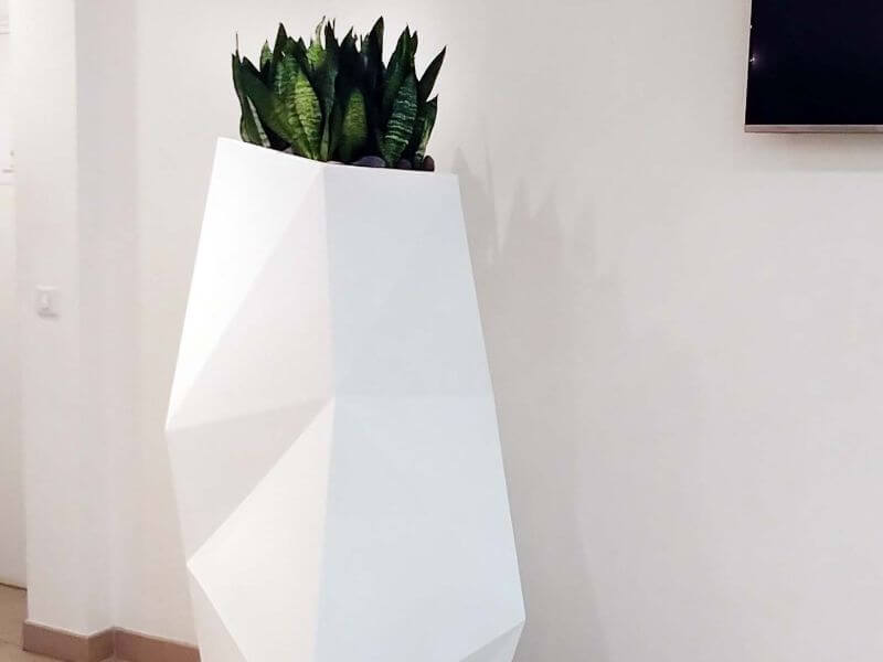 TM10 Pot métal ou design pot design